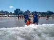 Cadeirantes e pessoas com dificuldade de locomoção podem tomar banho de mar no Litoral paranaense, graças ao Projeto Praia Acessível, desenvolvido em parceria pela Companhia de Saneamento do Paraná (Sanepar) e Secretaria Estadual da Família e Desenvolvimento Social (SEDS)